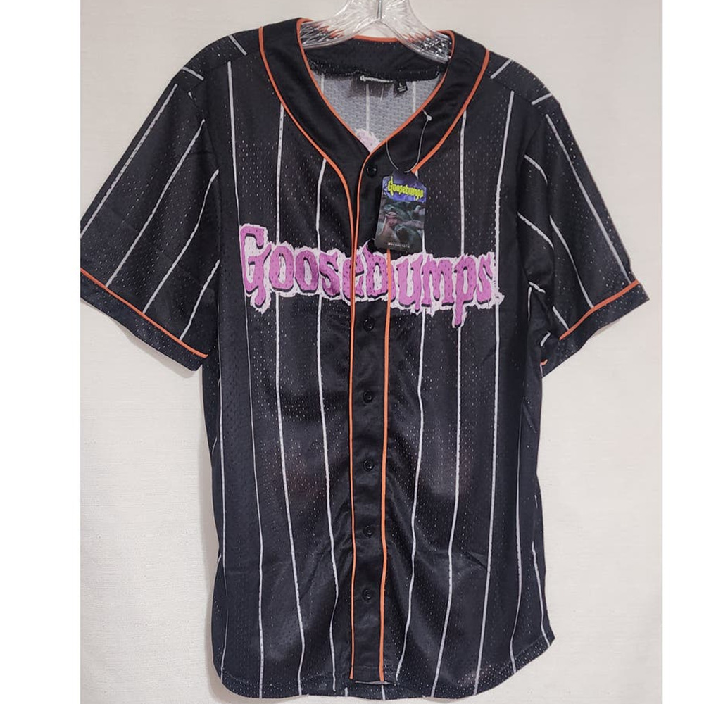 Goosebumps slappy baseball jersey large
